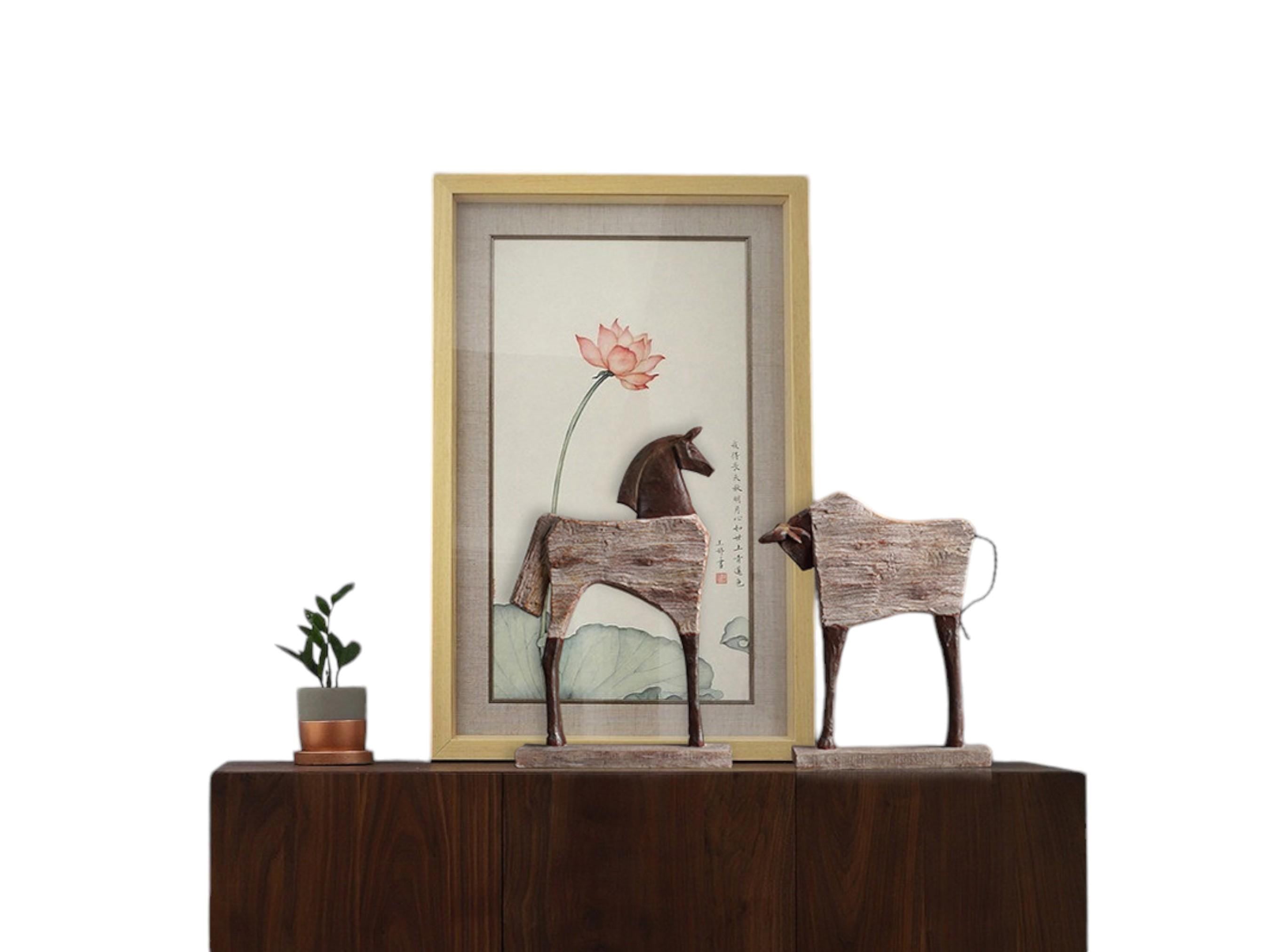 Mini Tabletop Figurine, Shelf Statue, Home Decor Sculpture, Desk Accent