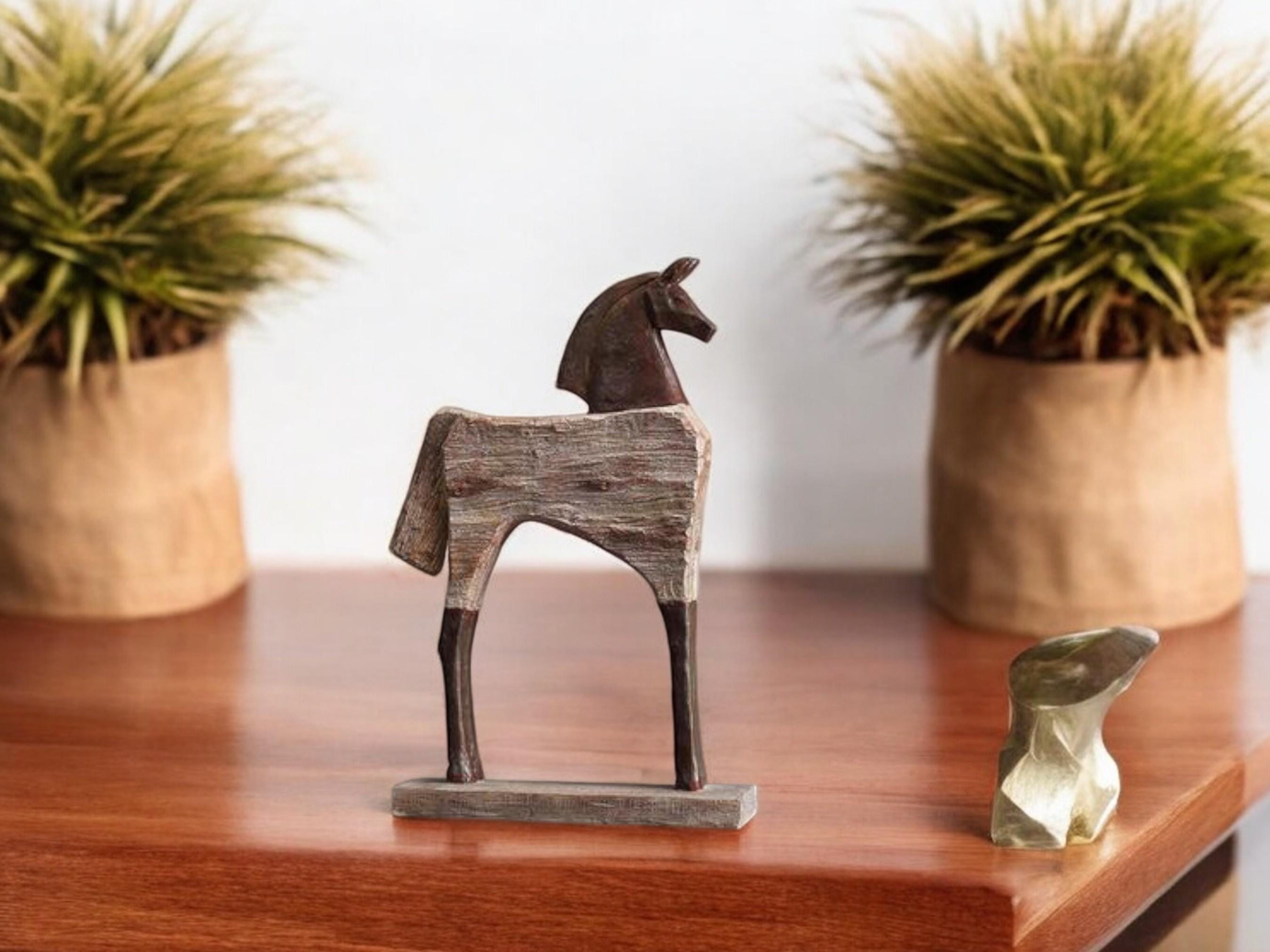 Mini Tabletop Figurine, Shelf Statue, Home Decor Sculpture, Desk Accent