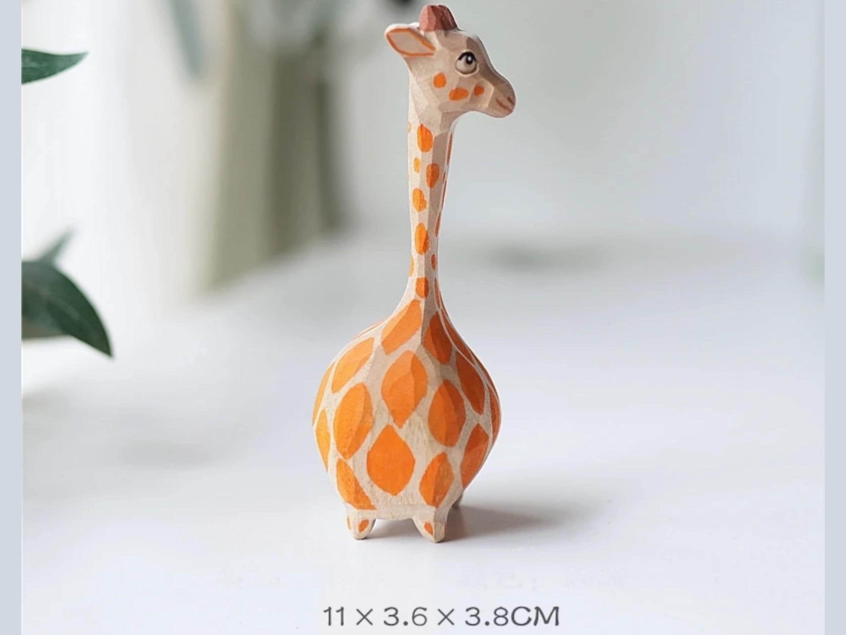 Wood Desktop Statue, Modern Table Sculpture, Indoor Home Decor, Living Room Ornament