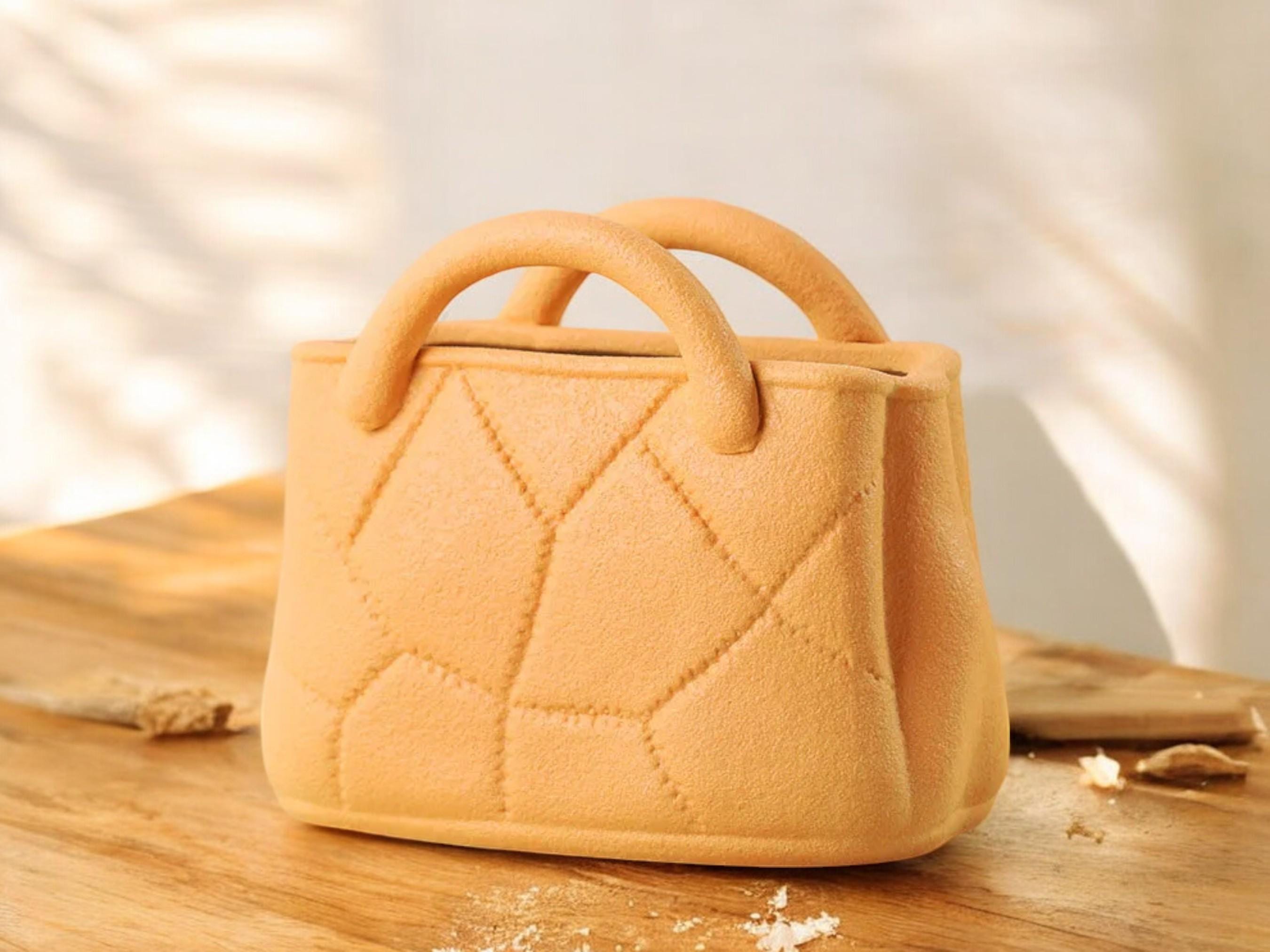 Handbag Flower Vase, Ceramic Flower Pot, Minimalist Tabletop Decor