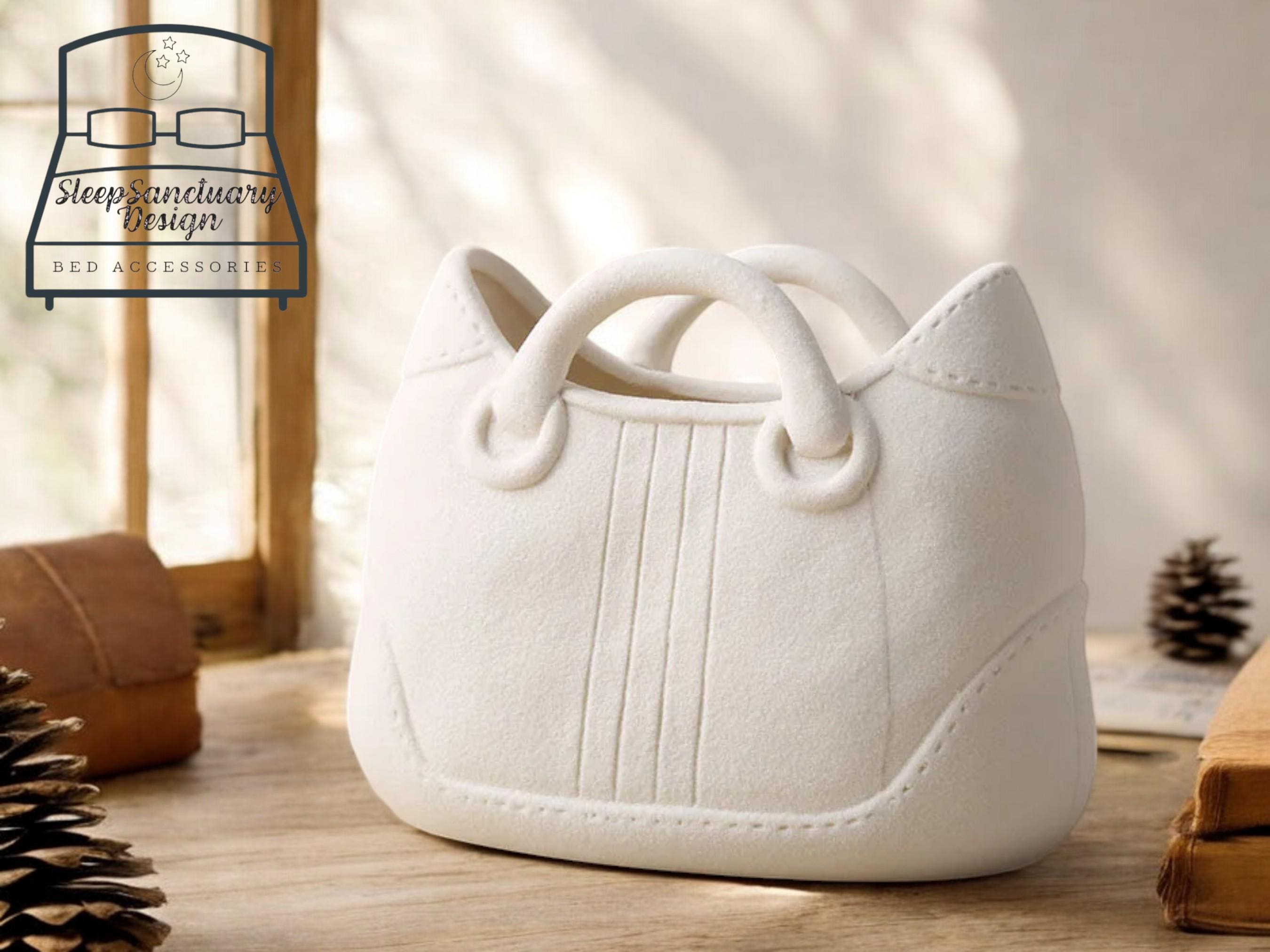 Handbag Flower Vase, Ceramic Flower Pot, Minimalist Tabletop Decor