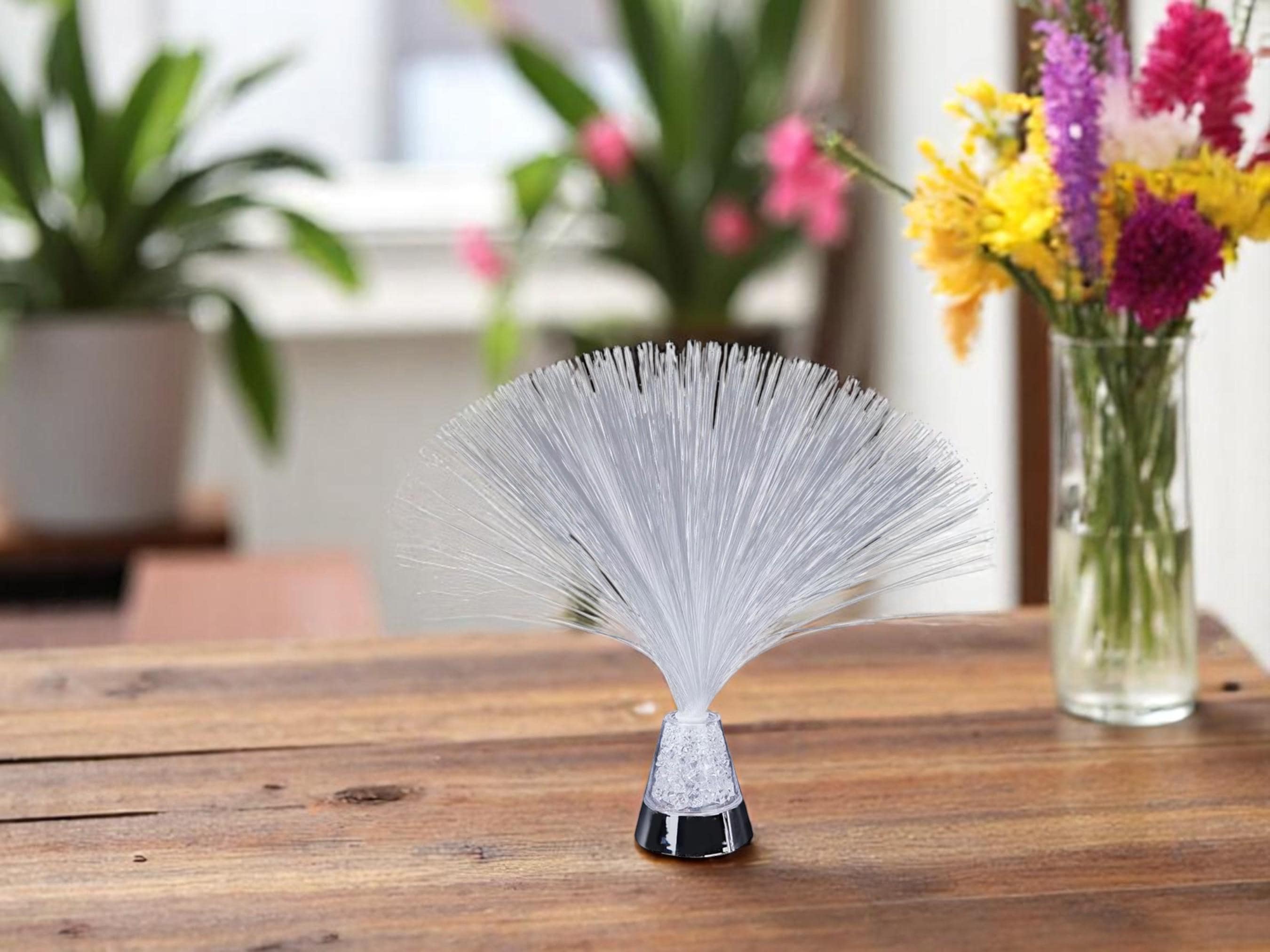 LED Fiber Optic Lamp, Starry Sky Night Light, Firework Table Decor, Christmas Gift