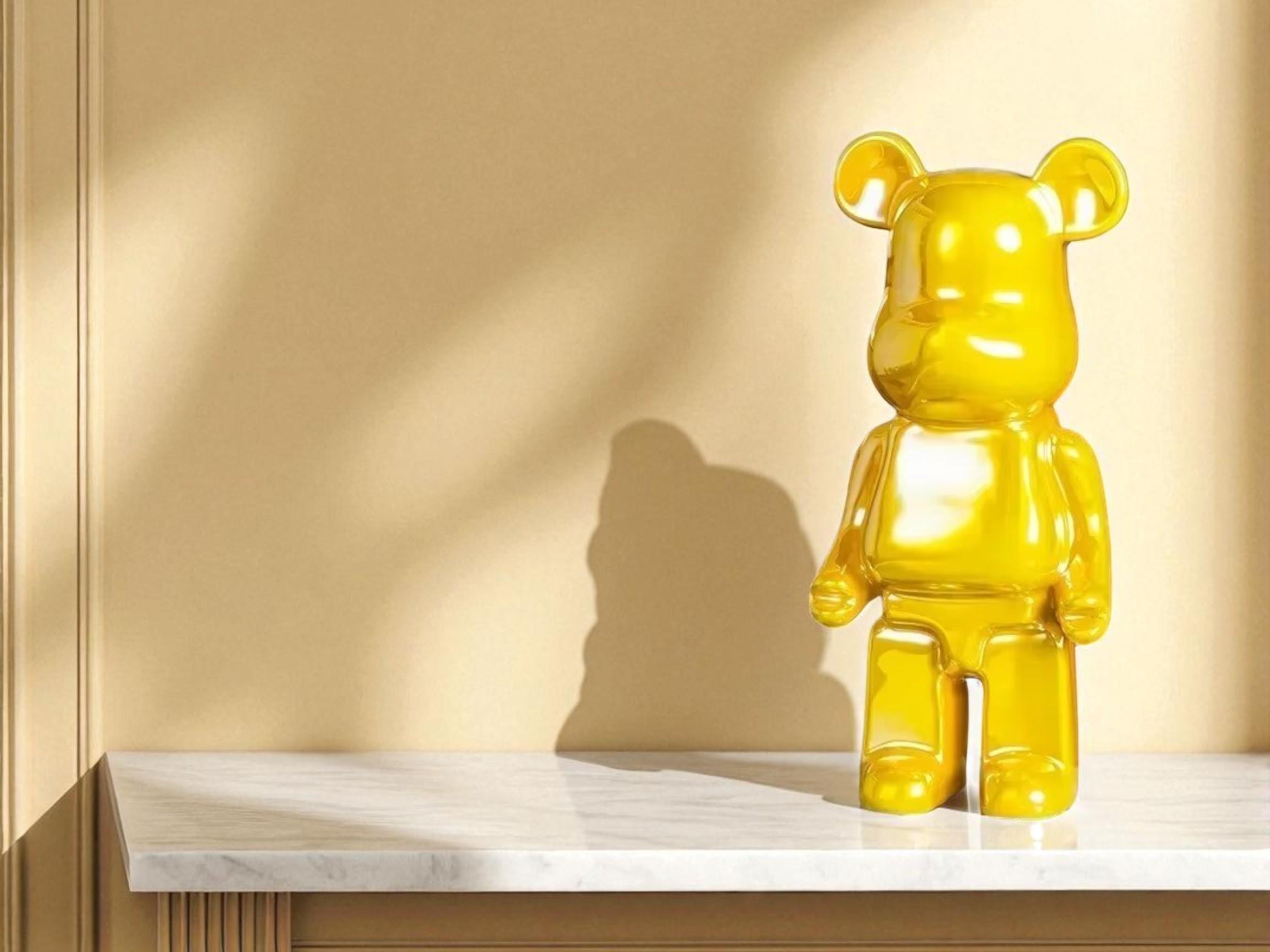 Ceramic Bear Money Statue, Modern Home Decor, Savings Bank